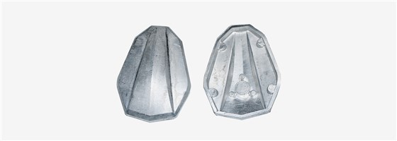 Motorcycle rear view mirror shell forging