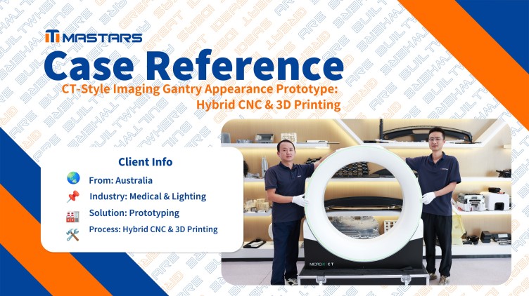 Full-Scale CT Ring Light Display Prototype— Engineered for Stability and Surface Quality