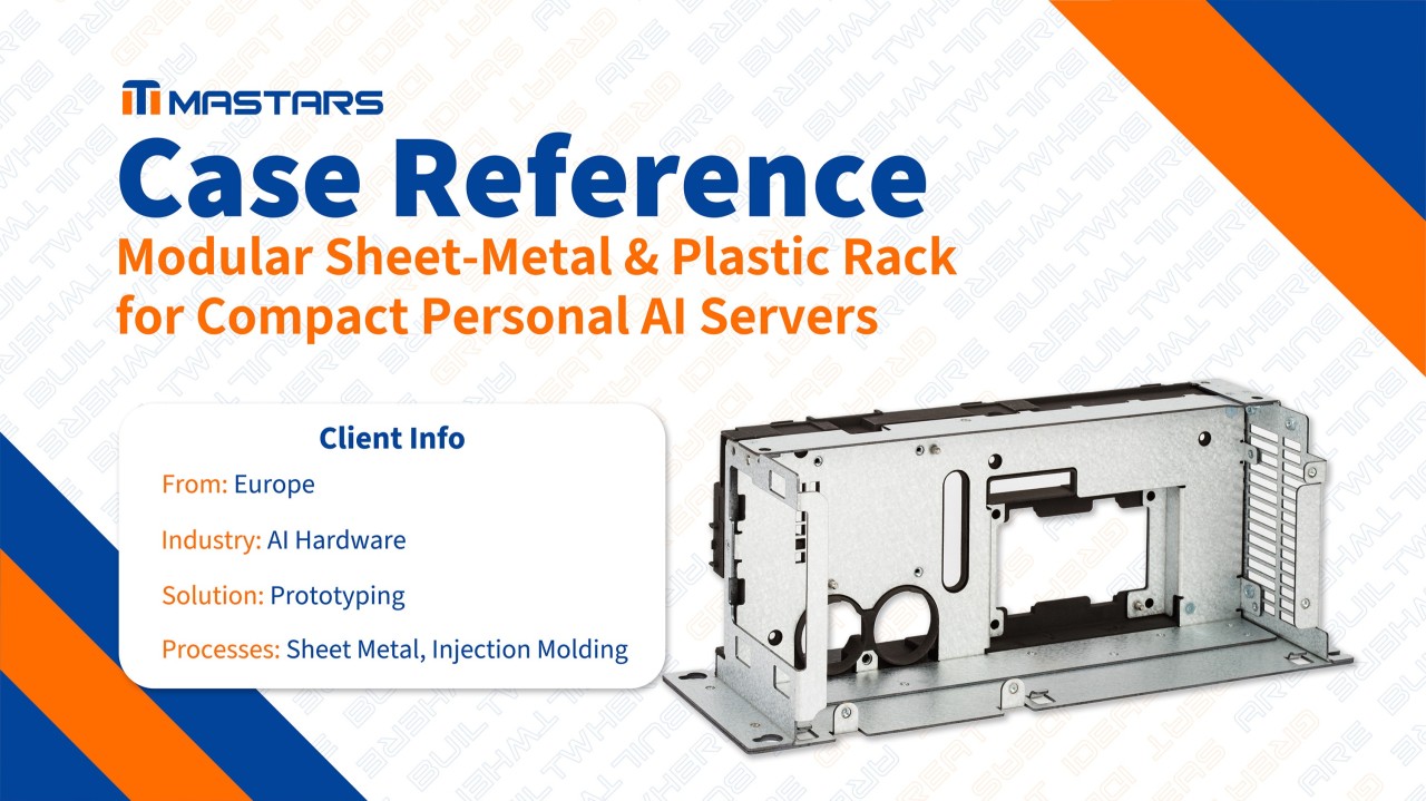 Modular Sheet Metal  Plastic Rack Manufacturing for Compact Personal AI Servers