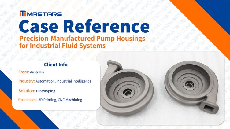 Precision Manufactured Pump Housings for Industrial Fluid Systems