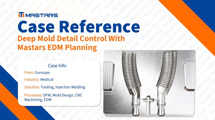 Deep Mold Detail Control With Mastars EDM Planning