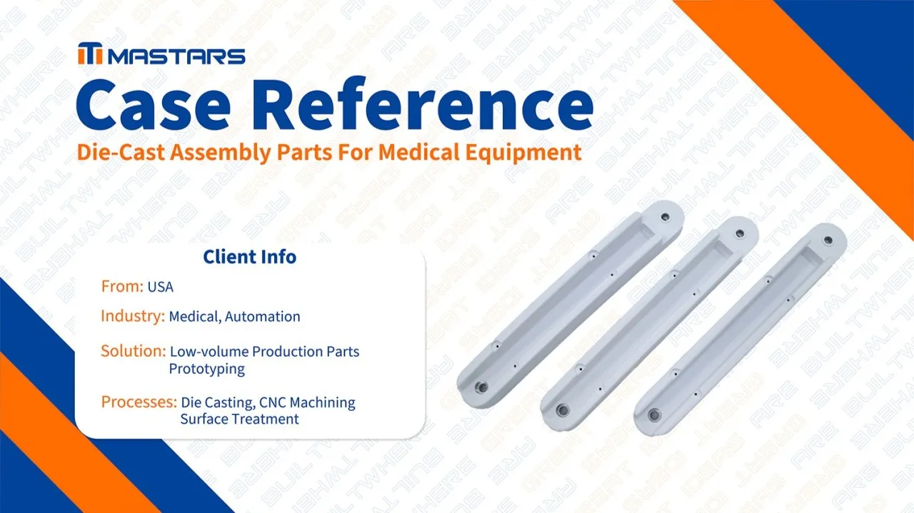 Die-Cast Assembly Parts For Medical Equipment