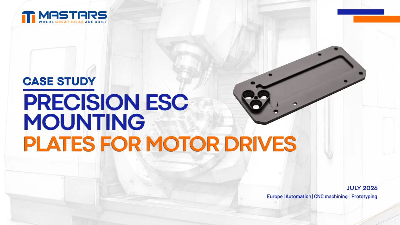 Precision ESC Mounting Plates for Motor Drives