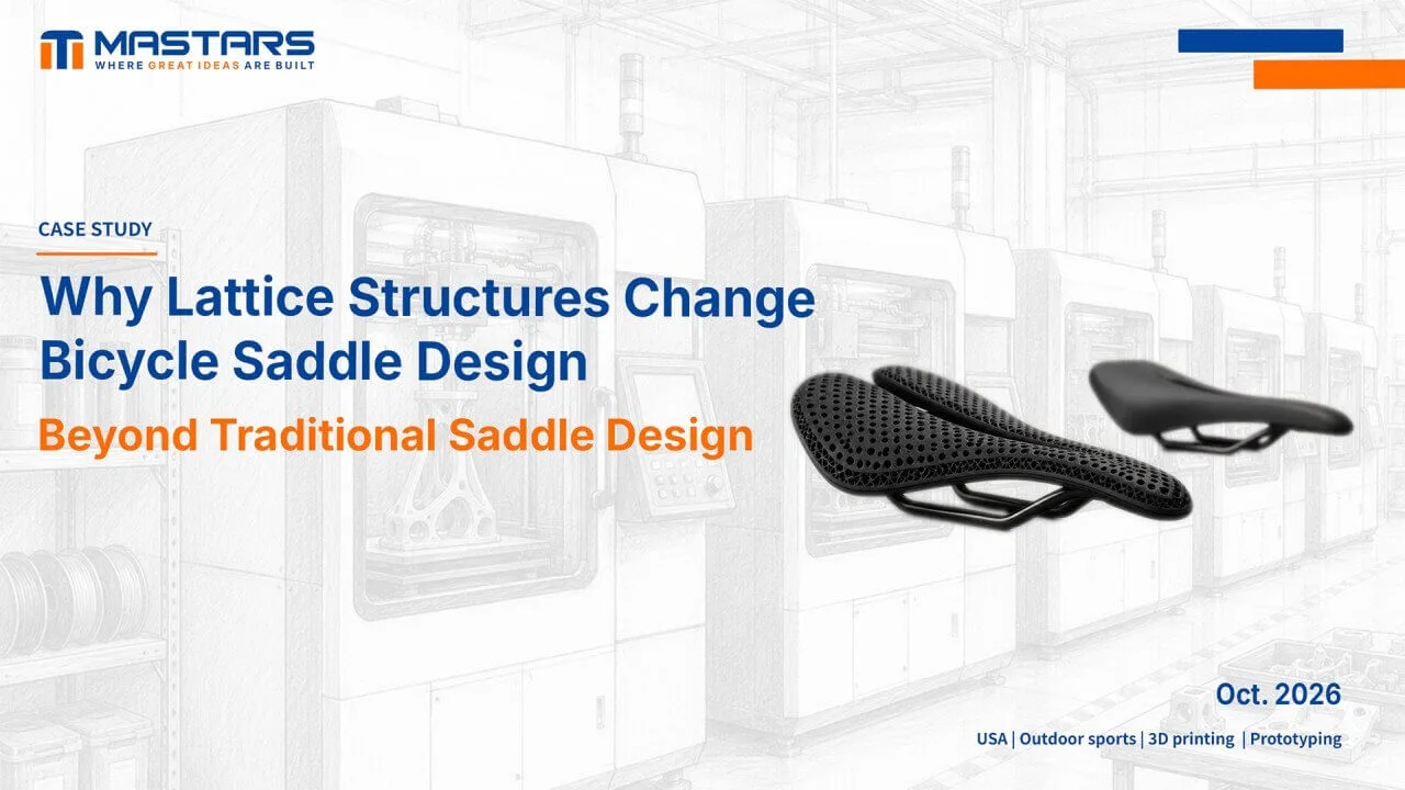 Beyond Foam: Engineering Bicycle Saddle Cushioning with 3D-Printed Lattices