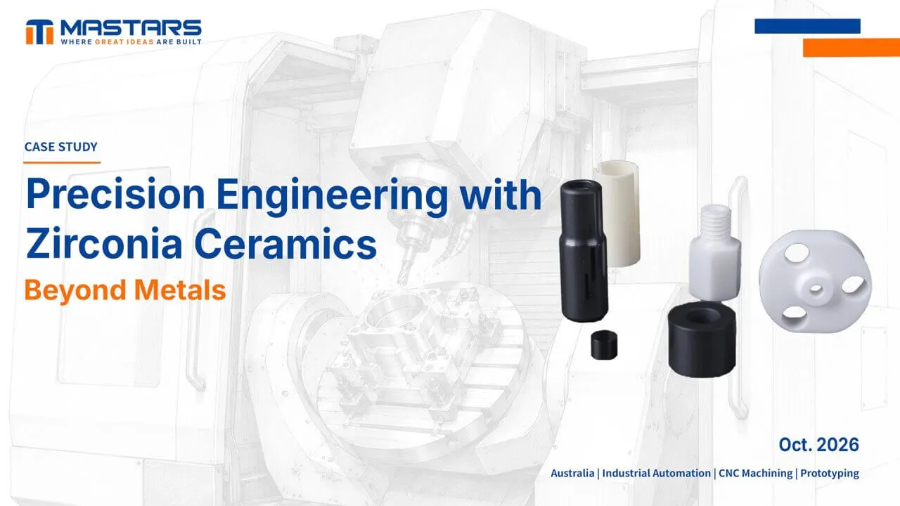 Beyond Metals: Precision Engineering with Zirconia Ceramics
