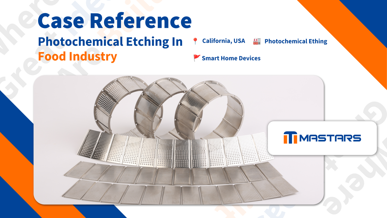 Photochemical Etching for Juicer Filter Sleeves