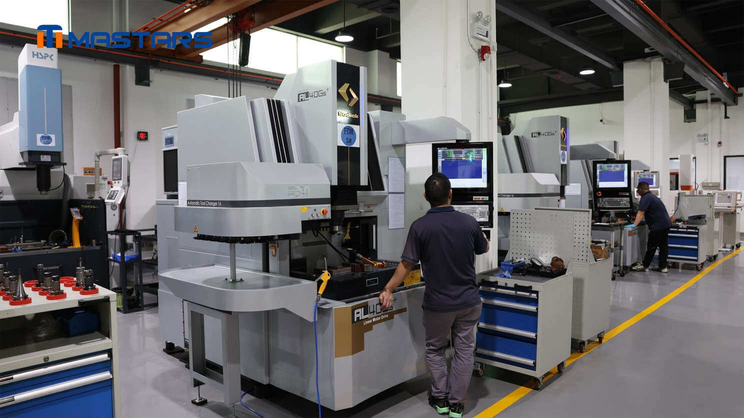 Mastars‘ EDM shop floor