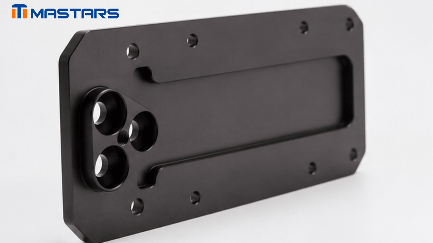 CNC-Machined 6061-T6 Aluminum ESC Mounting Plate