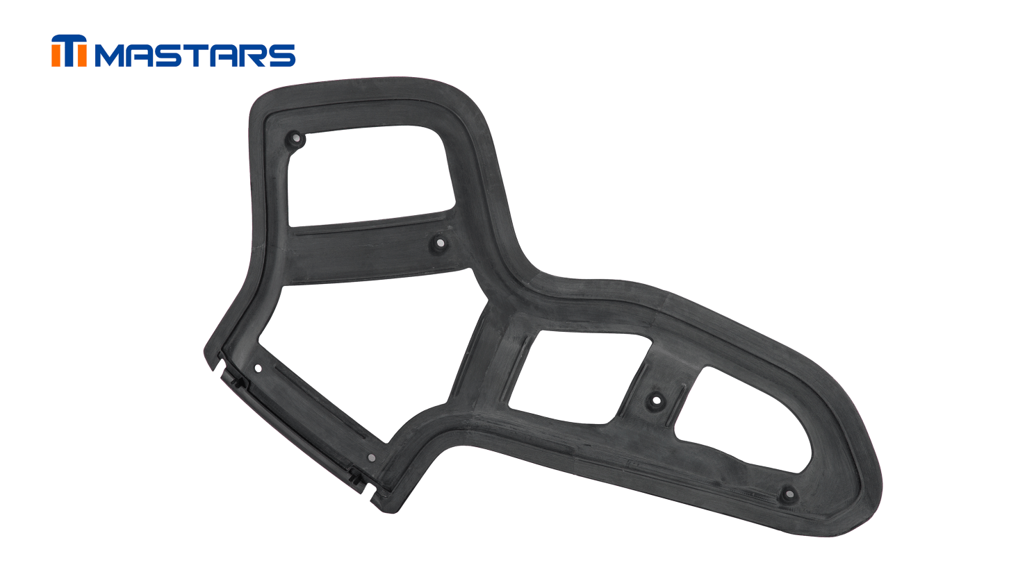 CNC-machined PC+ABS interior trim substrate for early structural and assembly validation. CNC-machined PC+ABS interior trim substrate for early structural and assembly validation.
