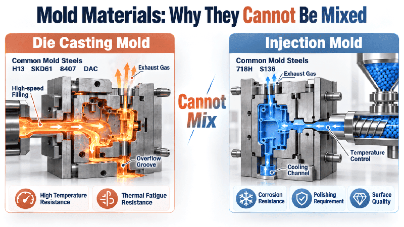 mold material differences mold material differences