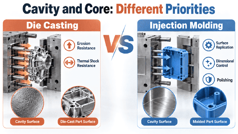 cavity and more: different priorities cavity and more: different priorities