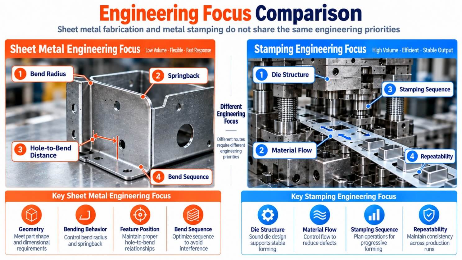 Engineering Focus comparison
