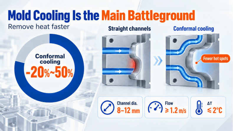 Mold Cooling Is the Main Battleground