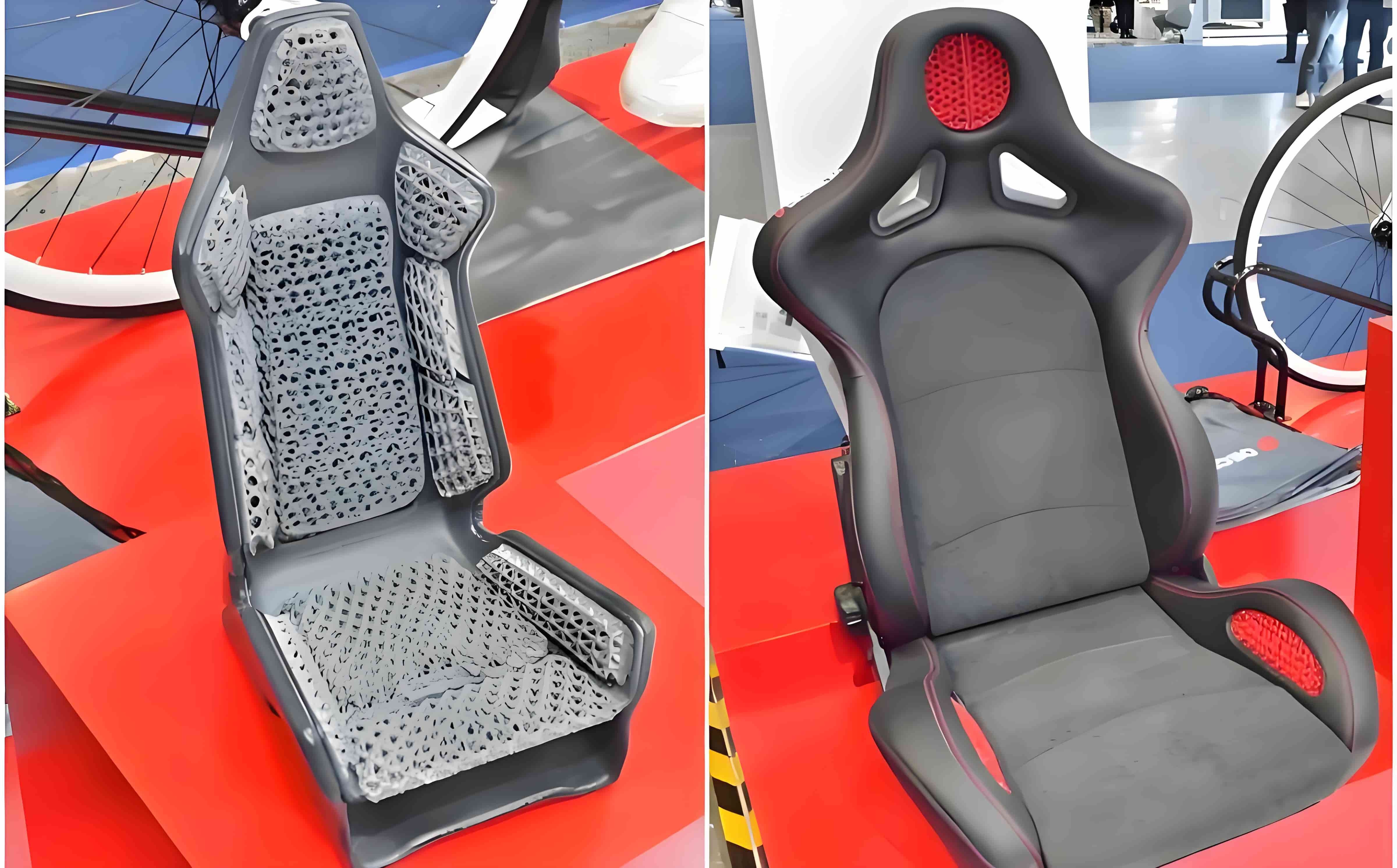 3D printed car interior components