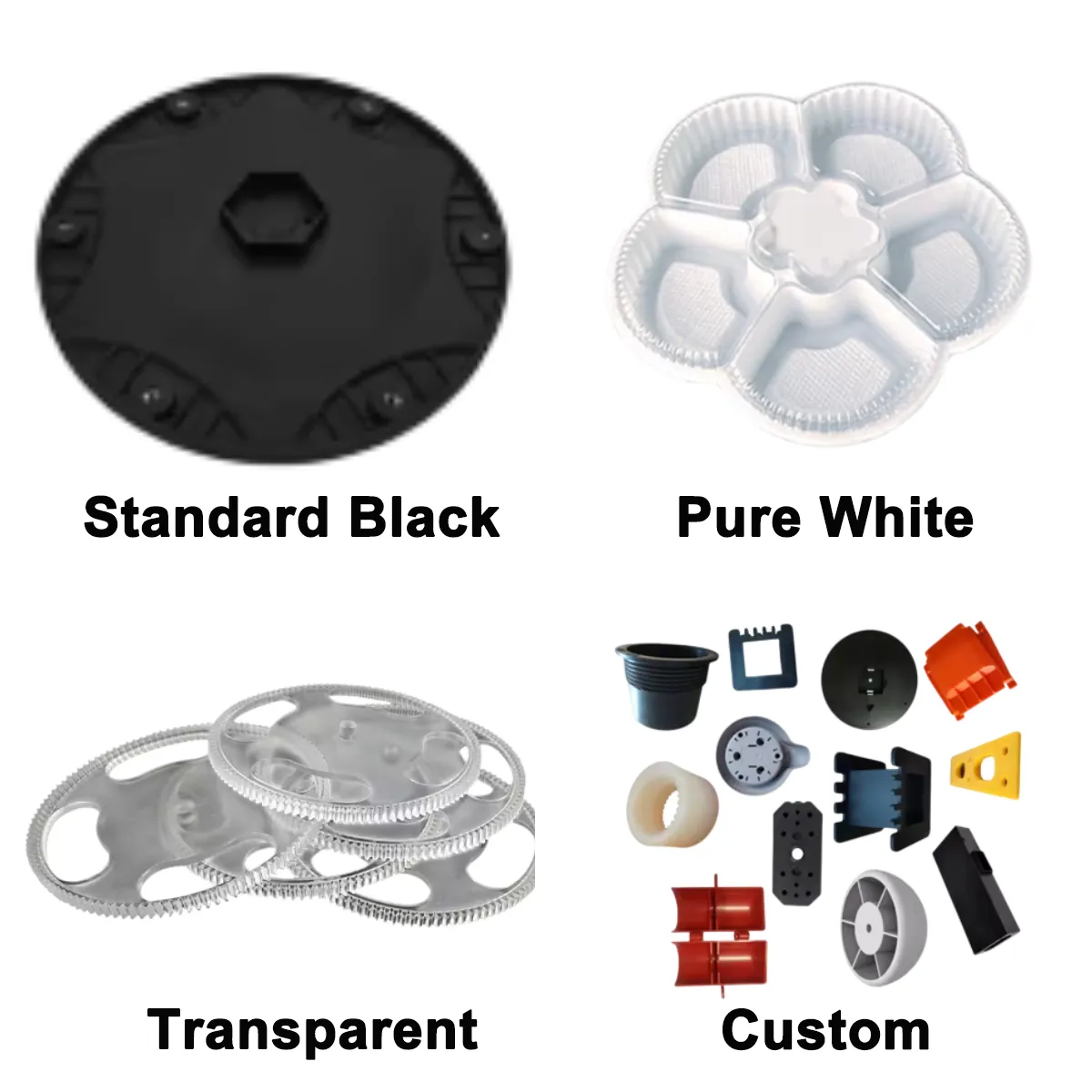 vacuum casting color options
