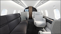 Business Jet Interior  