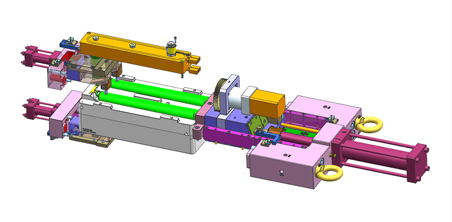 Complex mold structure