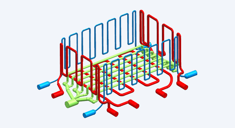 Form-following cooling technique