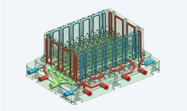 Form-following cooling technique