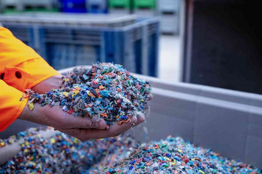 Recycled plastic materials