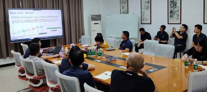 Mastars employees participating in CBAM training session]